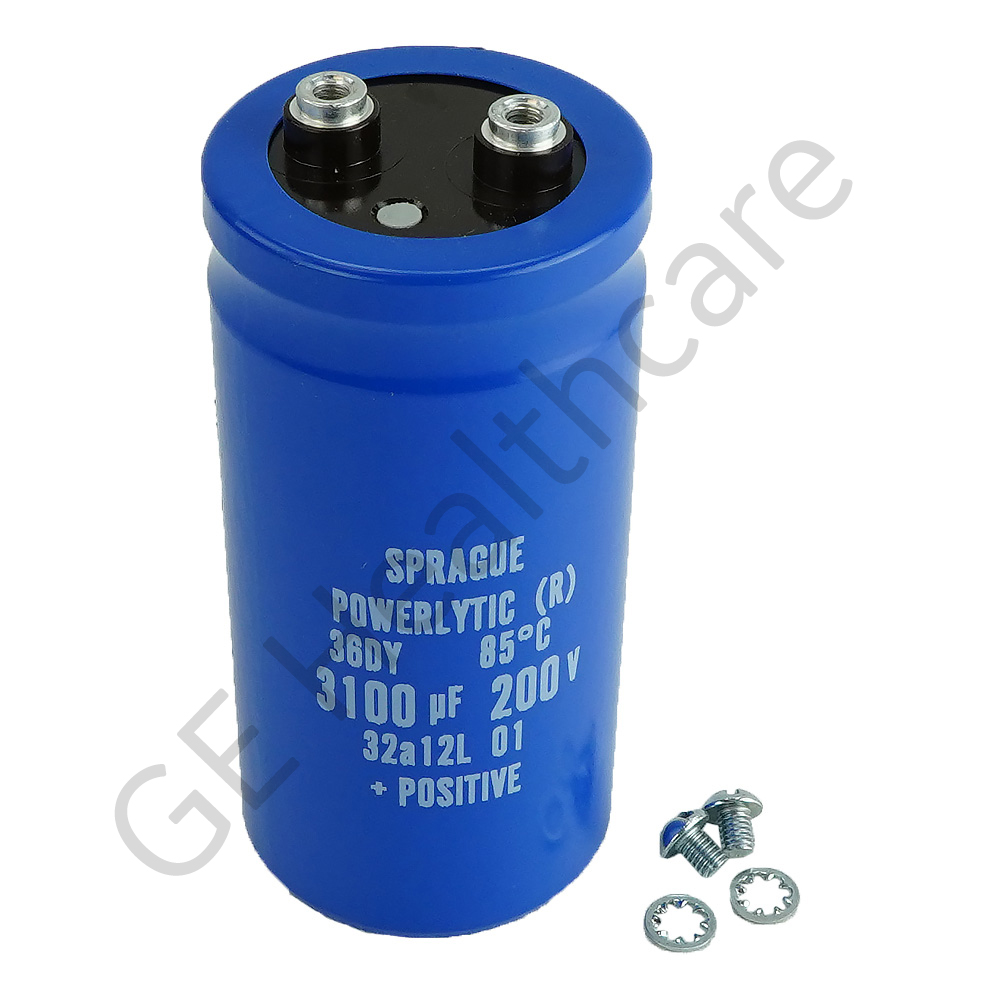 3100UF, 200VDC, -10/+50% 3100UF, 200VDC, -10/+50%