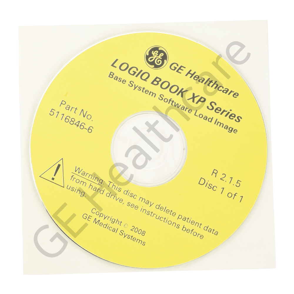 LOGIQ BOOK XP R2.1.5 System CD LOGIQ BOOK XP R2.1.5 System CD