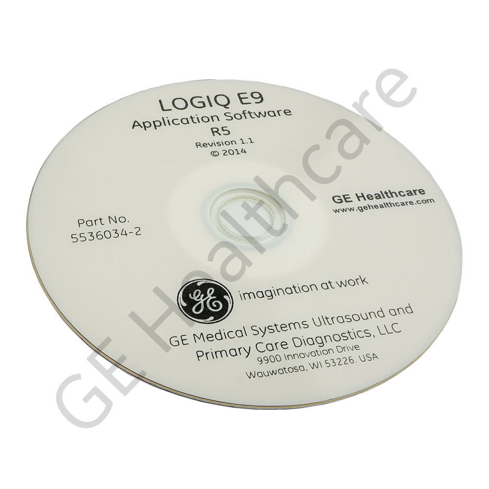 LOGIQ E9 Application Software Ve LOGIQ E9 Application Software Ve