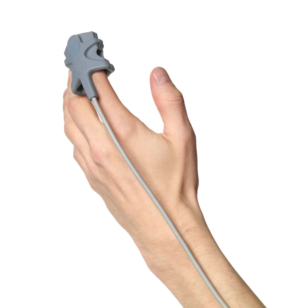 TruSignal™ SpO₂ Resusable Adult Soft Finger Sensor (1/box) TruSignal™ SpO₂ Resusable Adult Soft Finger Sensor (1/box)