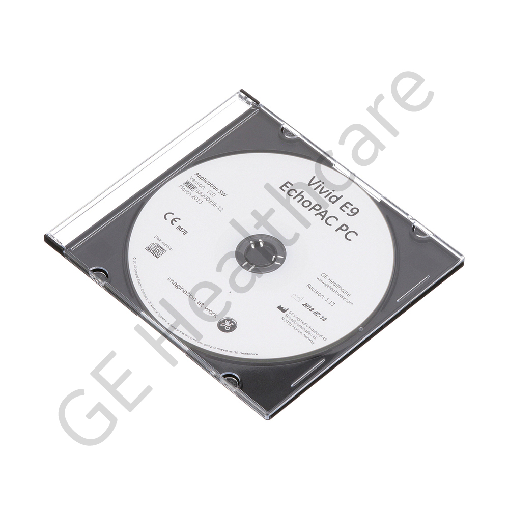 Vivid E9 and EchoPAC PC Application Software 110.1.13 Vivid E9 and EchoPAC PC Application Software 110.1.13